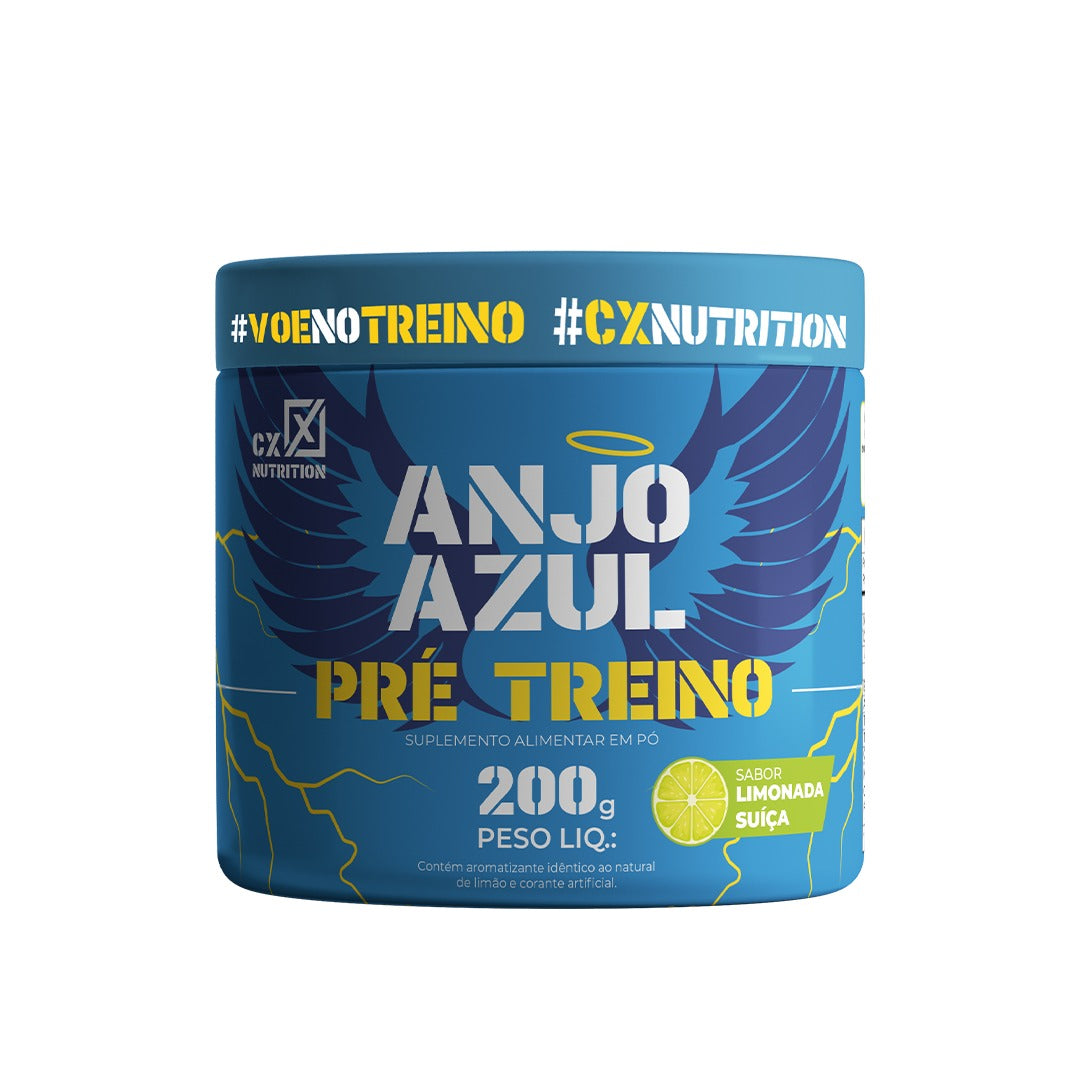 Pré Treino - Anjo Azul Limonada Suiça - 200g - #Voe no Treino!