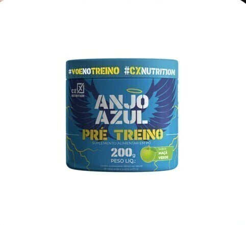 Pré Treino - Anjo Azul Maçã Verde - 200g - #Voe no Treino!