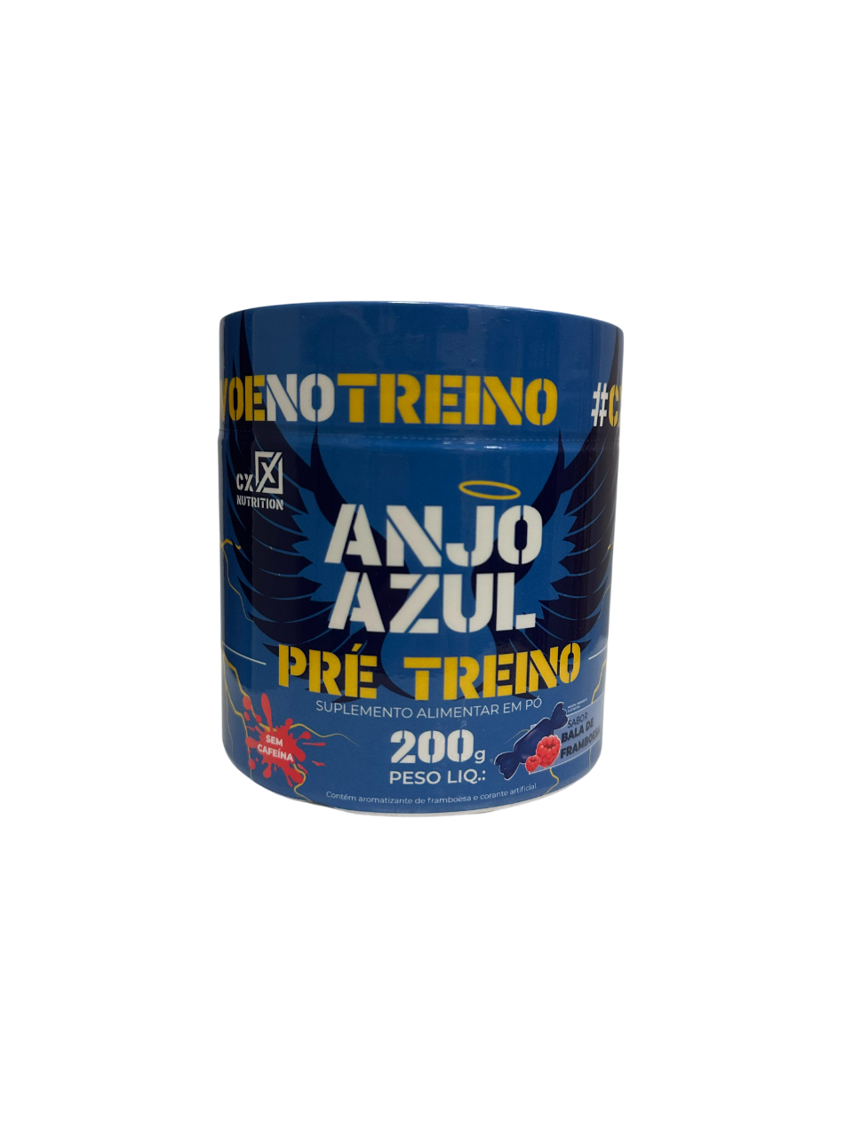 Pré Treino - Anjo Azul - Bala de Framboesa - 200g