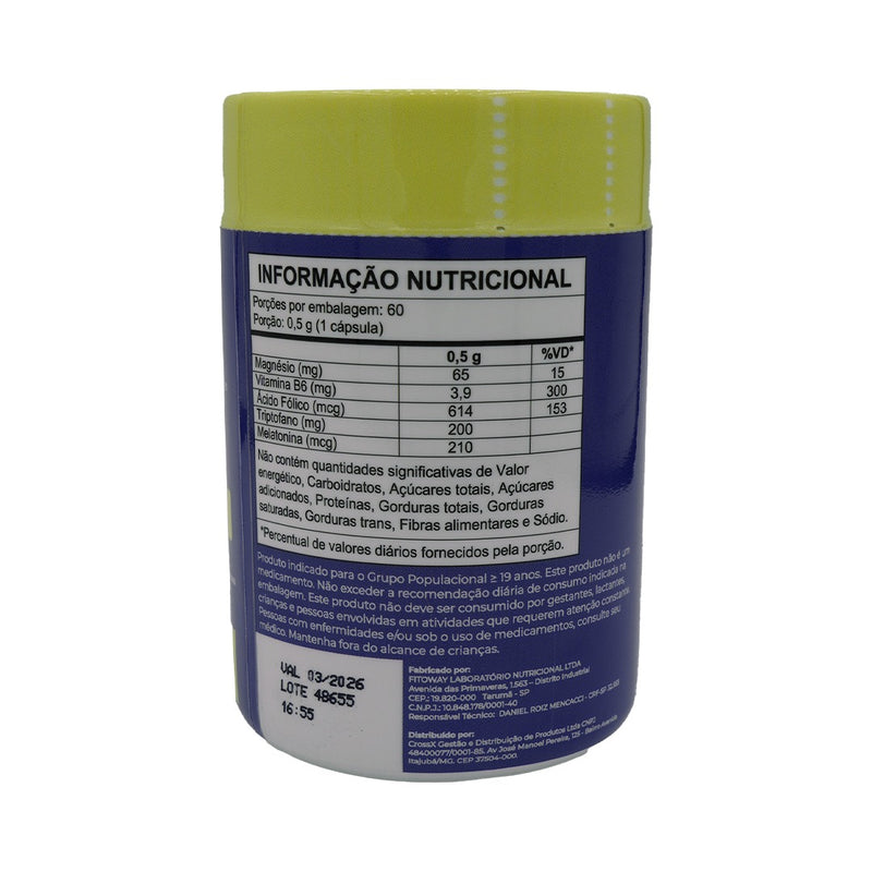 Melatonina Plus - 60 Cápsulas - CX Nutrition Varejo