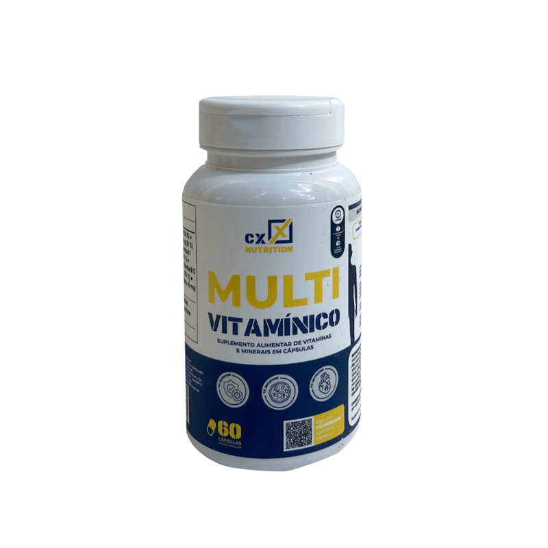 Multivitamínico - 60 Cápsulas - CX Nutrition Varejo