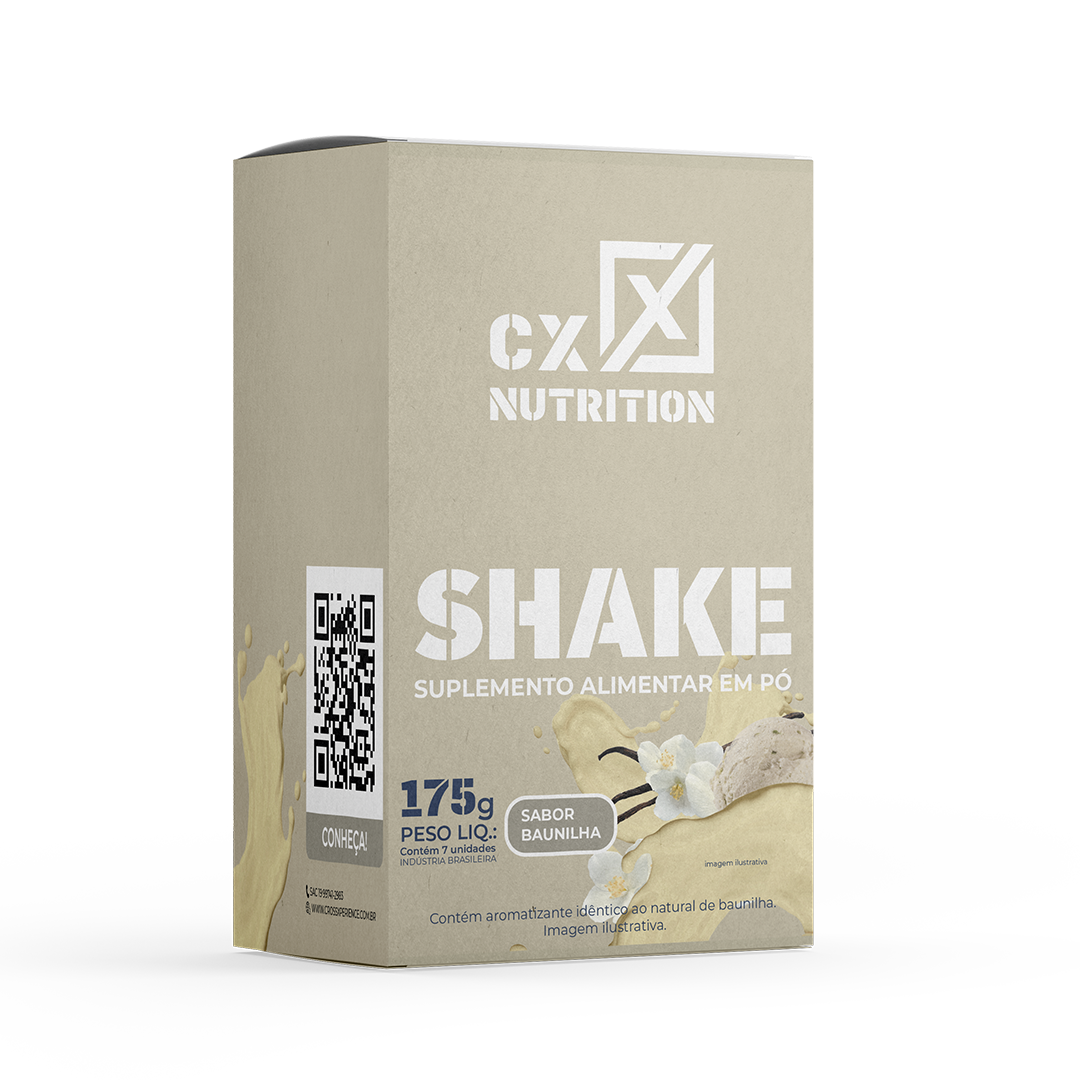 Shake Baunilha - Sachê (Display com 7 Unidades)