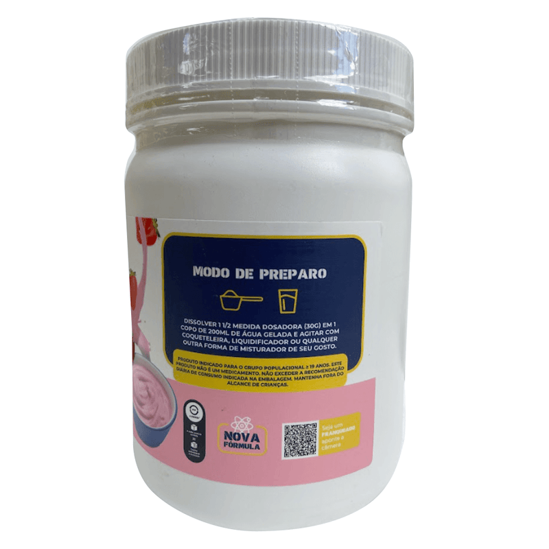 Whey Protein Concentrado - Mousse de Morango - 600g - CX Nutrition Varejo