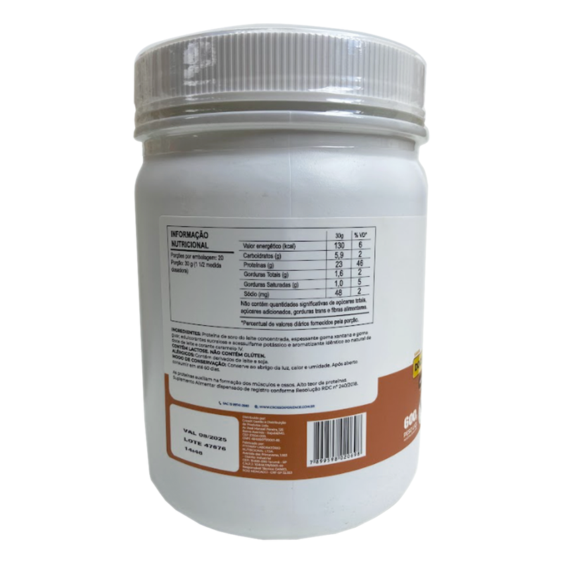 Whey Protein Concentrado - Doce de Leite Argentino - 600g