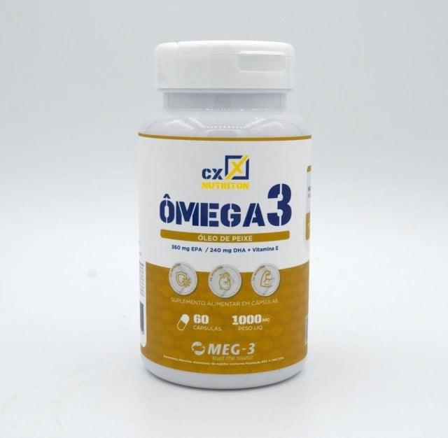 Ômega 3 - Selo MEG3® - 60 Cápsulas - CX Nutrition Varejo