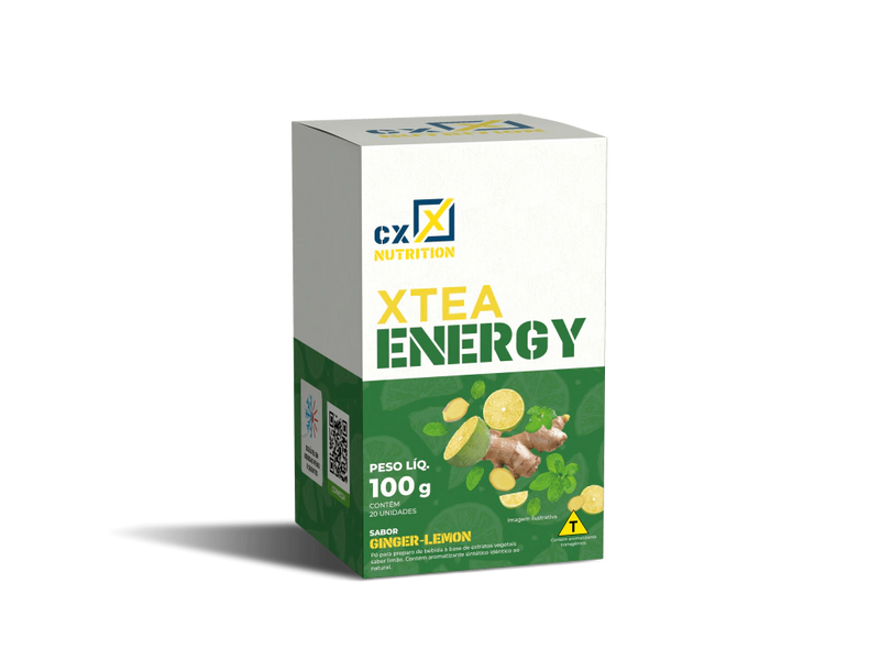 Chá Xtea Sachê - Energy GingerLemon - 150g